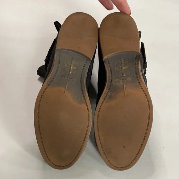 Dolce Vita Prestley Black Suede Ankle Boots - Picture 10 of 11